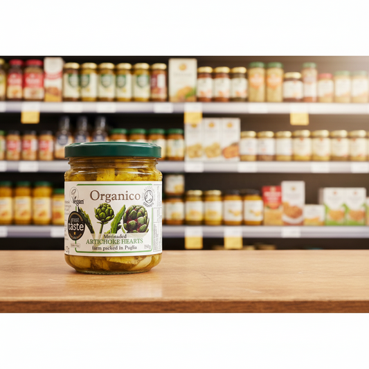 Organico Org artichokes hearts in a herb marinade - 190g