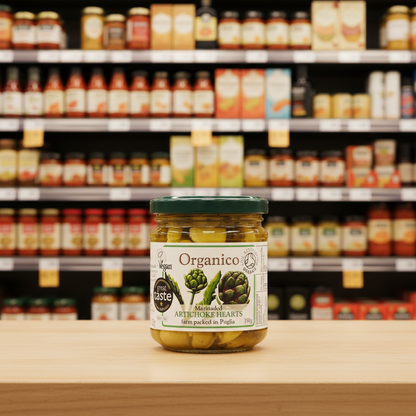 Organico Org artichokes hearts in a herb marinade - 190g