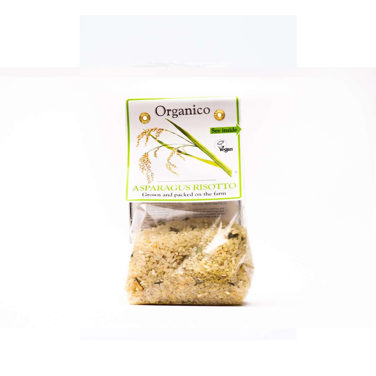 Organico Org asparagus risotto - 250g