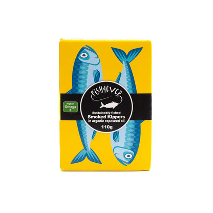 Fish4ever Smoked kippers in rapeseed oil  - 110g