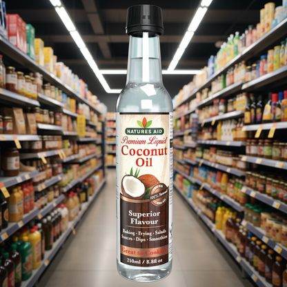 Natures Aid Coconut Oil Liquid - 250ml