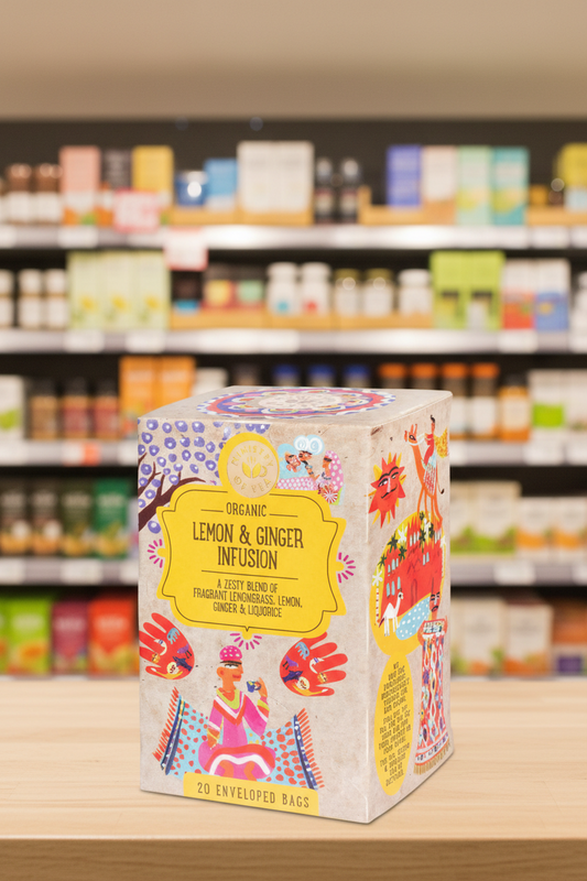 Ministry of Tea Organic Lemon & Ginger Infusion  - 20bags