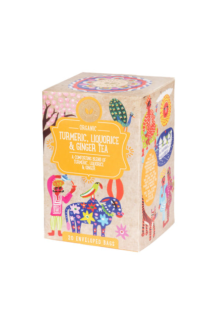 Ministry of Tea Org Turmeric, Liquorice, Ginger - 20bags