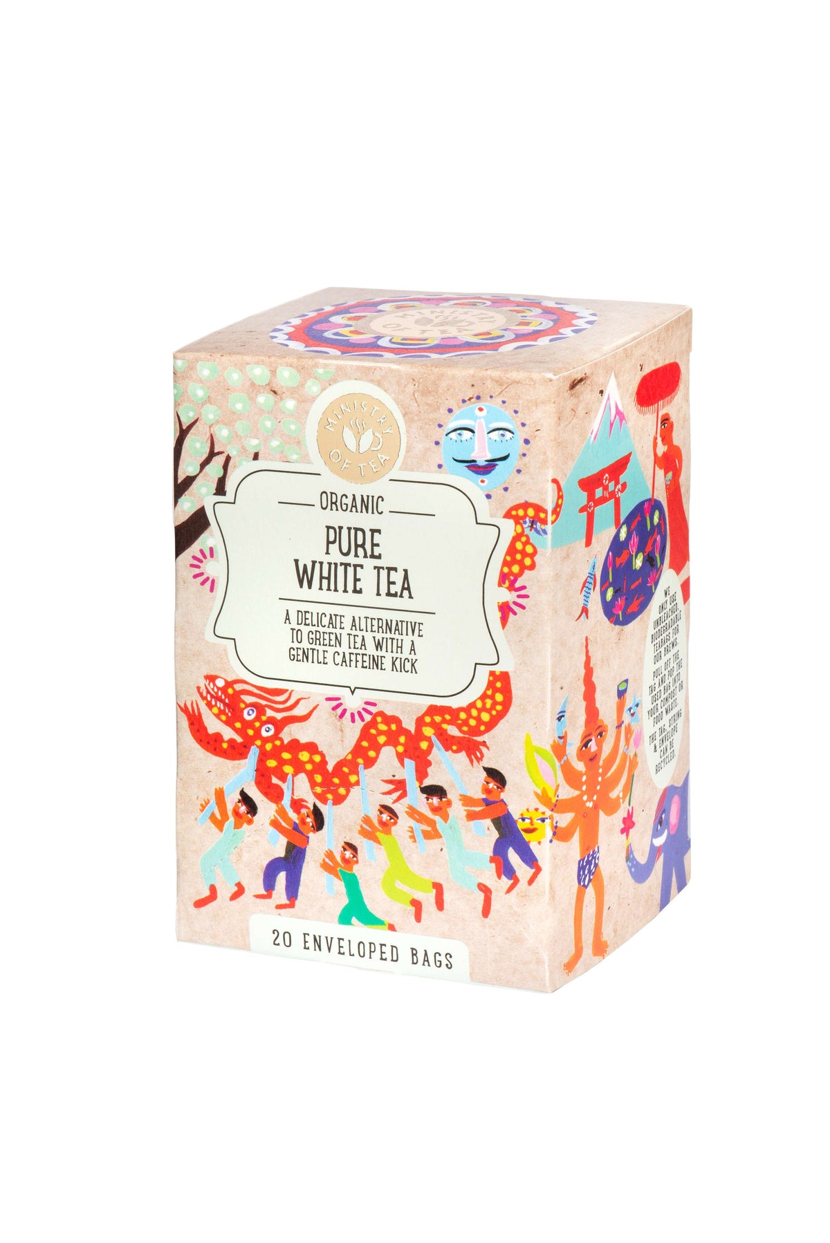 Ministry of Tea Organic Pure White Tea - 20bags