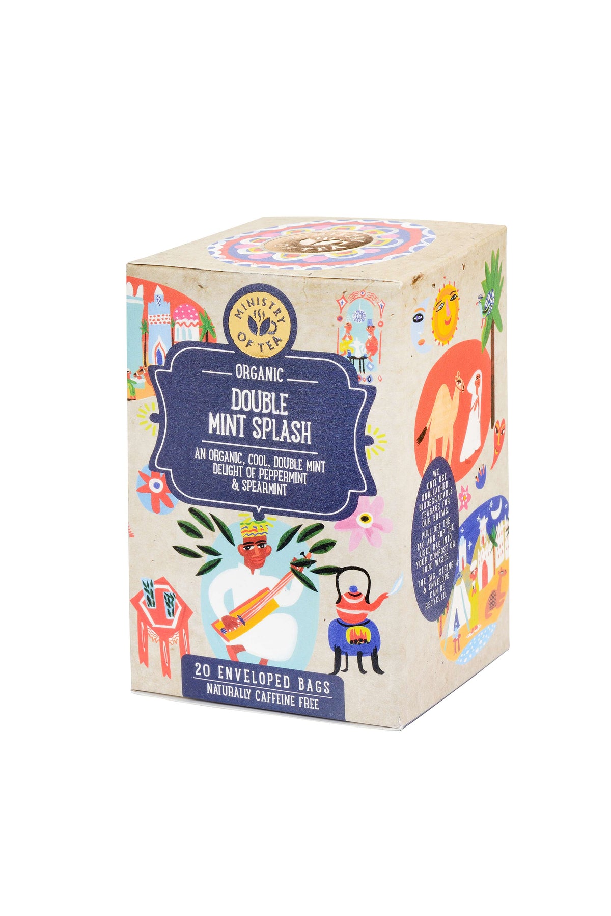 Ministry of Tea Organic Double Mint Splash  - 20bags