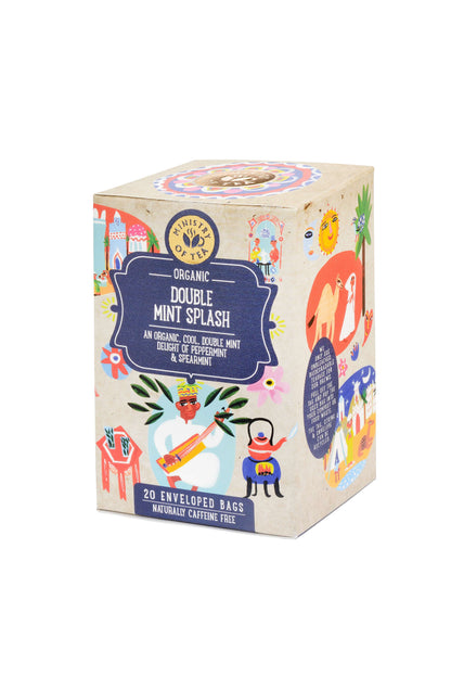 Ministry of Tea Organic Double Mint Splash  - 20bags