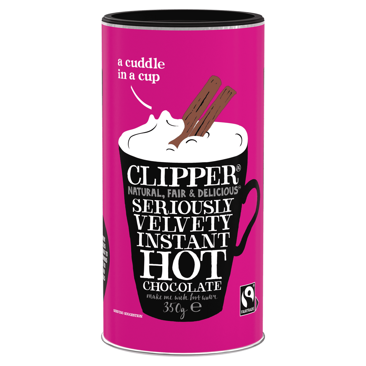 Clipper Fairtrade Instant Hot Chocolate - 350g