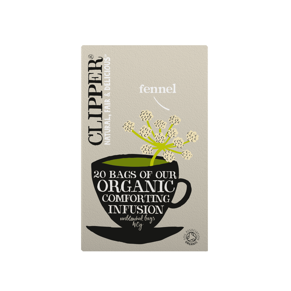 Clipper Organic Infusion Fennel Tea Bags - 40g