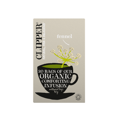 Clipper Organic Infusion Fennel Tea Bags - 40g