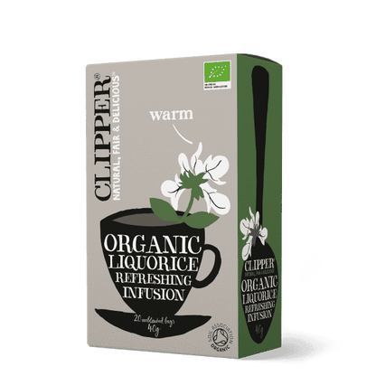 Clipper Organic Infusion Liquorice Tea Bags - 40g