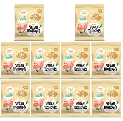 10 x Free From Fellows Vanilla Mallows - 105g