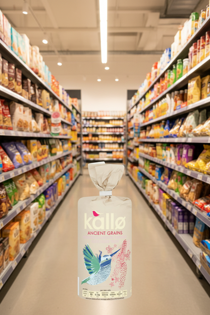Kallo Org Amaranth Linseed Corn Cake Thins - 150g