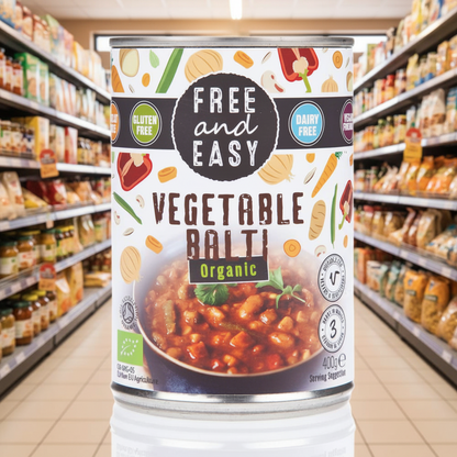 Free & Easy Organic Vegetable Balti - 400g