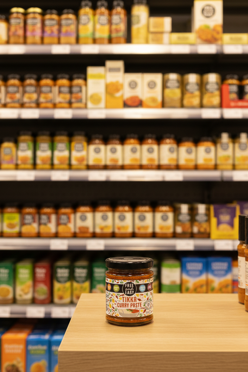 Free & Easy Tikka Curry Paste - 190g