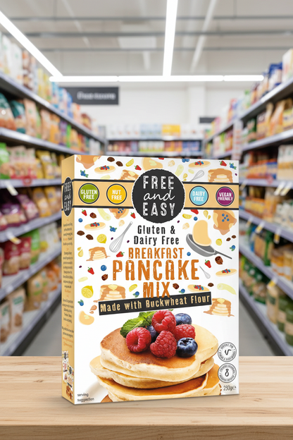 Free & Easy Breakfast Pancake Mix - 230g