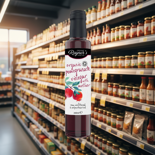 Rayner's Org Raw Pomegranate Vinegar with Mother - 250ml