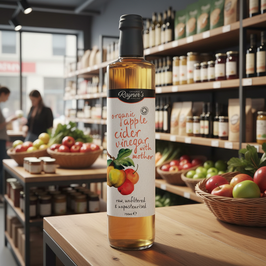 Rayner's Org Raw Apple Cider Vinegar with Mother - 750ml