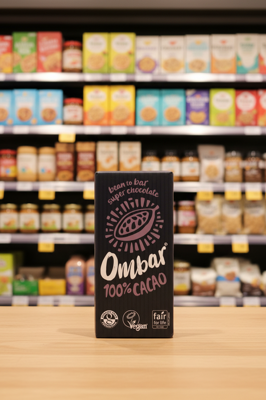 10 x Ombar 100% Cacao - 35g