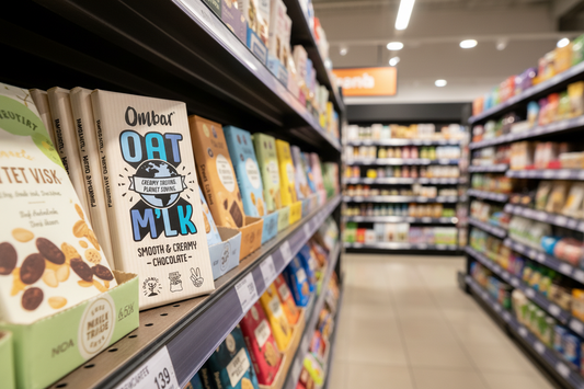 10 x Ombar Oat M'lk Smooth & Creamy - 70g