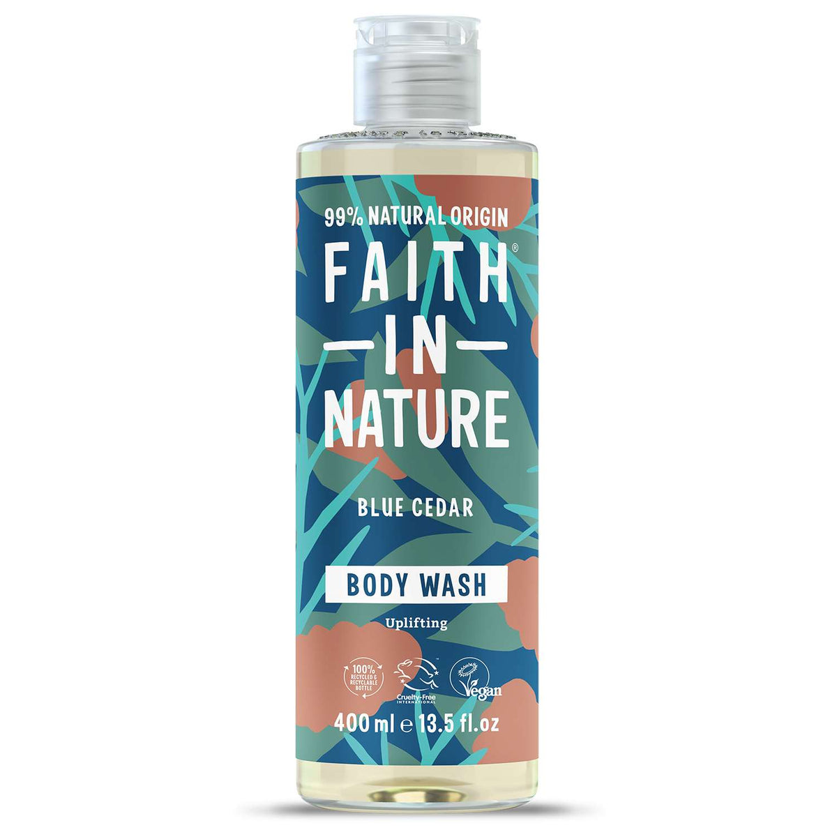 Faith In Nature Blue Cedar Body Wash - 400ml