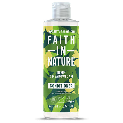 Faith In Nature Hemp & Meadowfoam Conditioner - 400ml