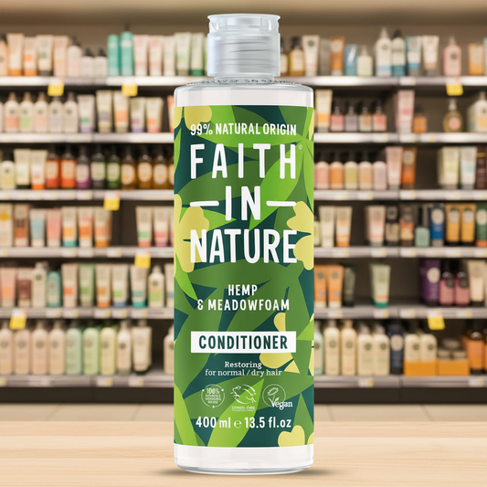 Faith In Nature Hemp & Meadowfoam Conditioner - 400ml