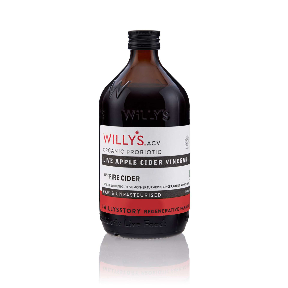 Willy's Organic Fire Cider ACV - 500ml
