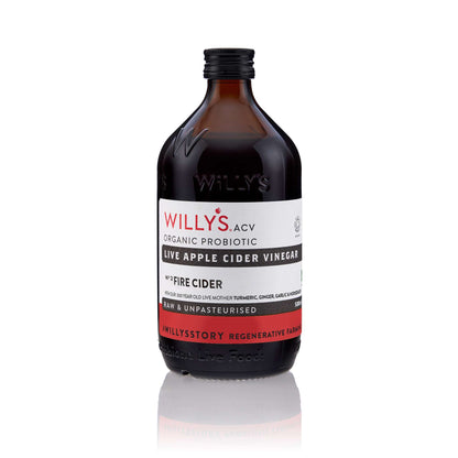 Willy's Organic Fire Cider ACV - 500ml
