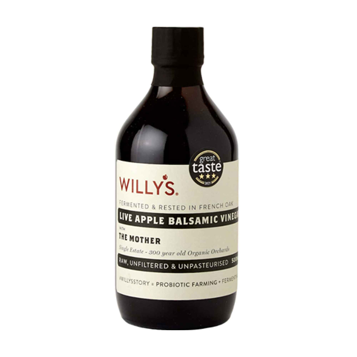 Willy's Organic Balsamic Vinegar - 500ml
