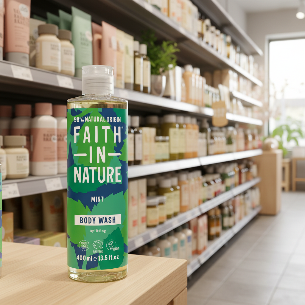 Faith In Nature Mint Body Wash - 400ml