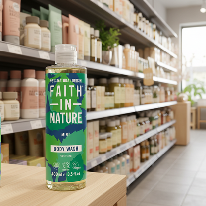 Faith In Nature Mint Body Wash - 400ml