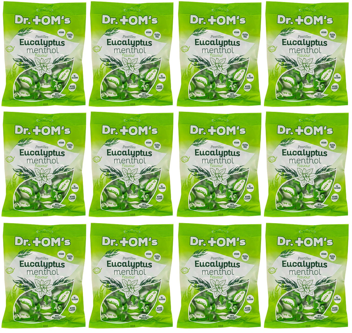 12 x Dr Tom's Eucalyptus - 150g