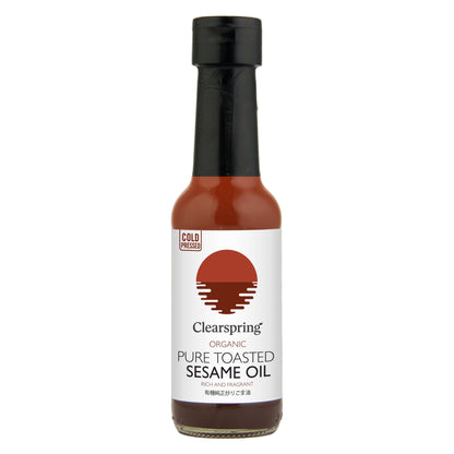 Clearspring Organic Pure Toasted Sesame Oil - 150ml
