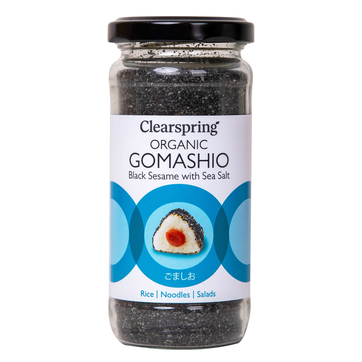 Clearspring Org Gomashio Black Sesame with Sea Salt - 100g