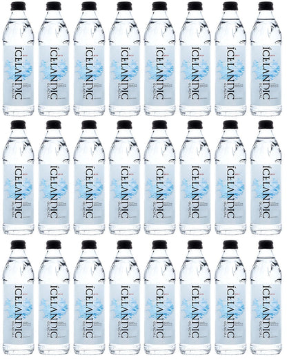 24 x Icelandic Glacial Water - Glass Bottle - 300ml