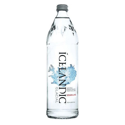 12 x Icelandic Glacial Sparkling Water - 750ml