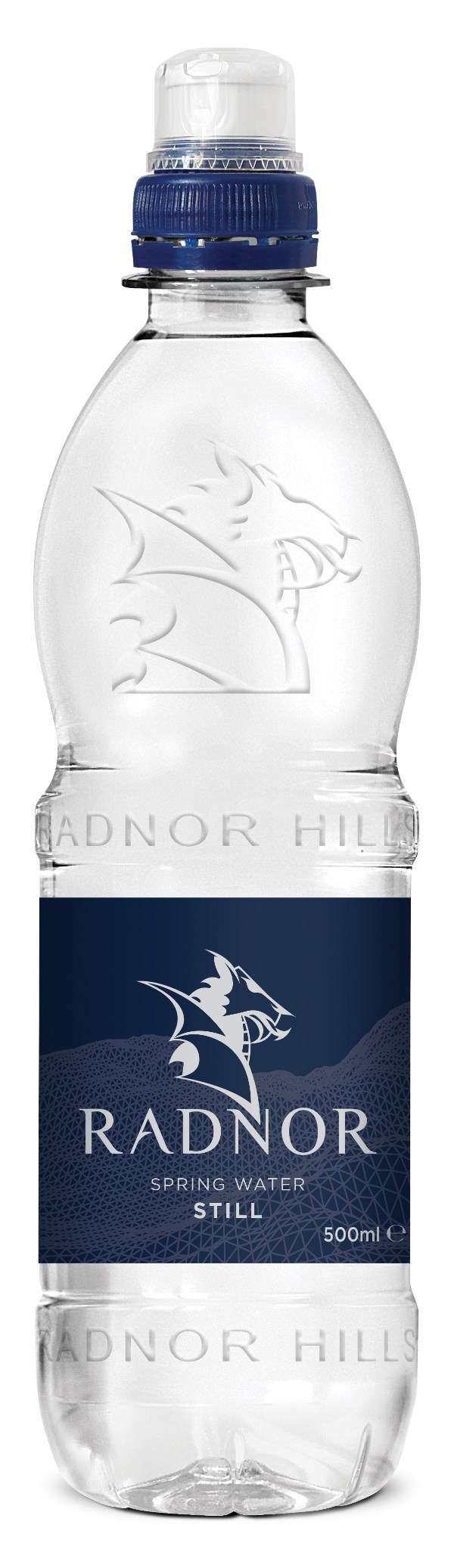 24 x Radnor Hills Still Sports Cap Natural Spring Water - 500ml