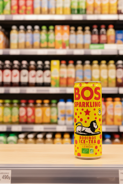 12 x BOS IceTea Sparkling Lemon - 250ml