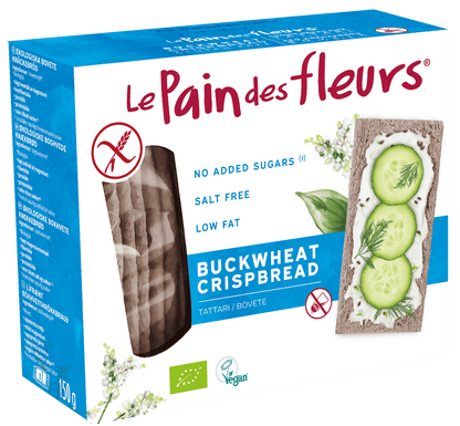 6 x Le Pain Des Fleurs Org GF Buckwheat - NS C/bread - 150g