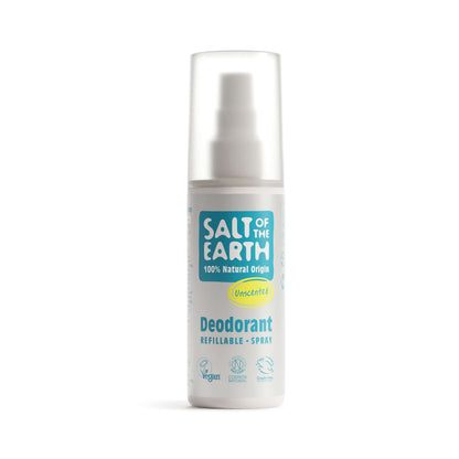 Salt of the Earth Refillable Natural Deo Spray - 100ml