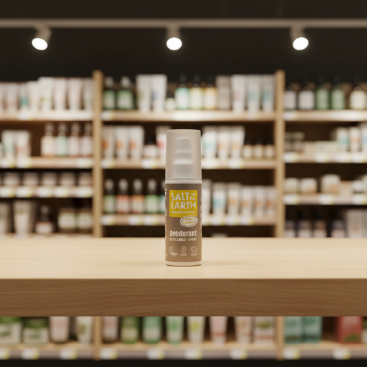 Salt of the Earth Deo Spray - Amber & Sandalwood - 100ml