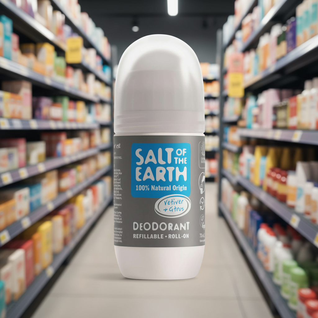 Salt of the Earth Deo Rollon - Vetiver & Citrus - 75ml