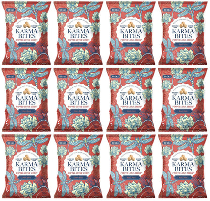 12 x Karma Bites Peri Peri Popped Lotus Seeds - 25g