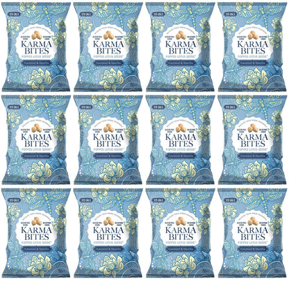 12 x Karma Bites Coconut Popped Lotus Seeds - 25g
