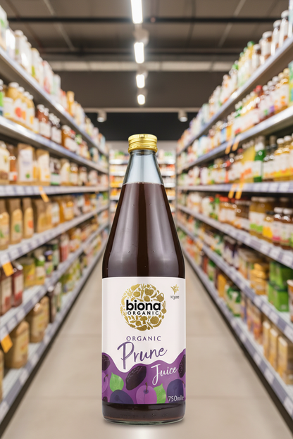 Biona Prune Juice  Organic -no added sugar - 750ml