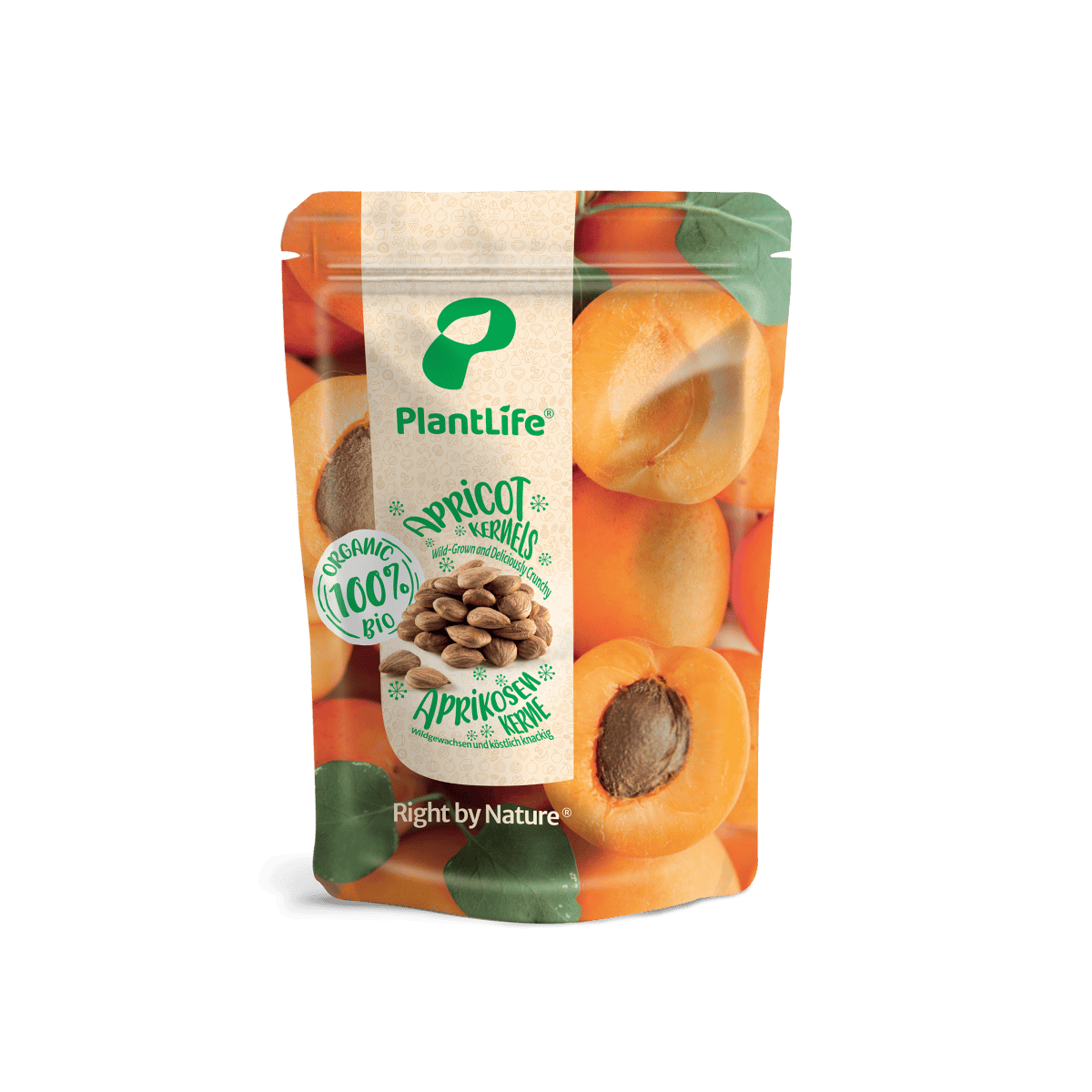 PlantLife Organic Sweet Apricot Kernels - 325g