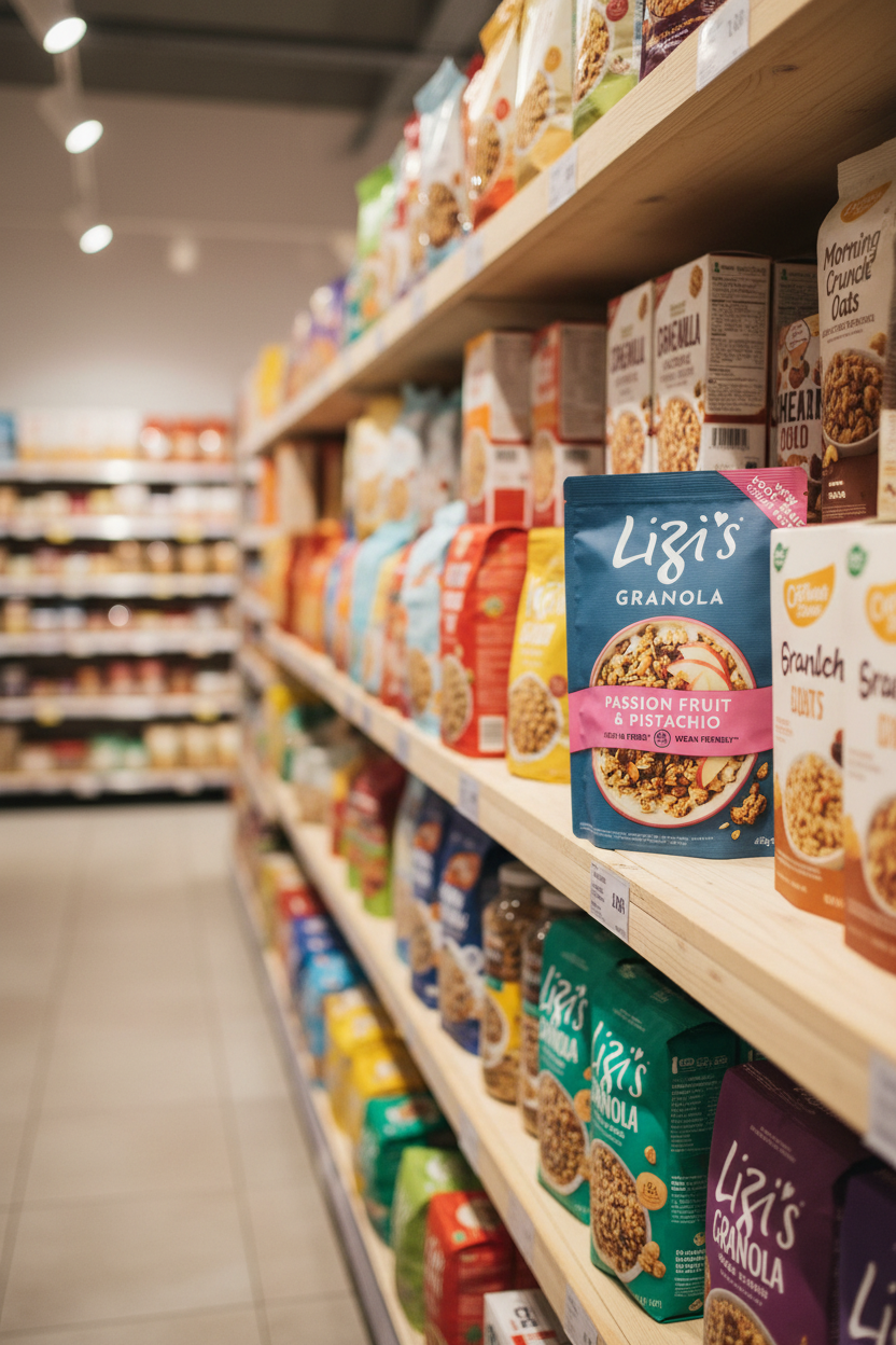 Lizi's Pistachio and Passionfruit Granola - 400g