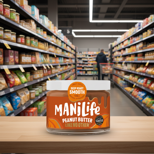 ManiLife Deep Roast Smooth Peanut Butter - 275g