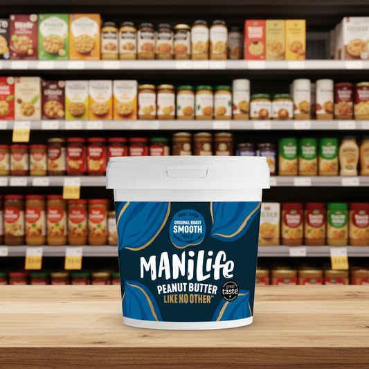 ManiLife Original Roast Smooth Peanut Butter - 900g