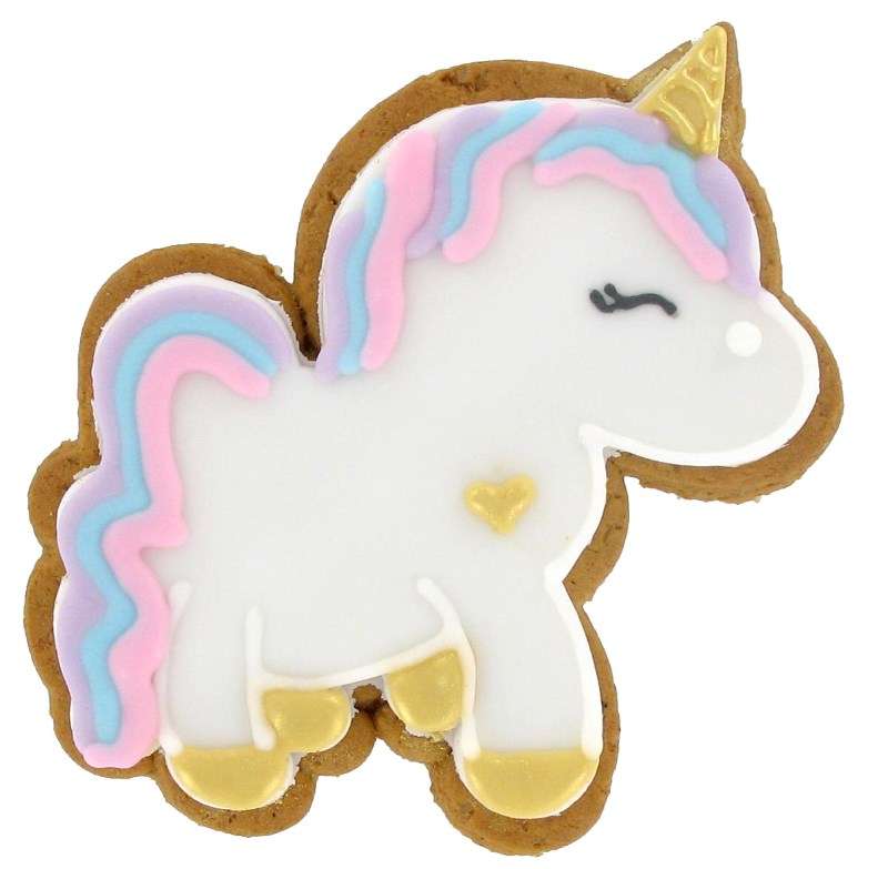 12 x Original Biscuit Bakers Iced Gingerbread Unicorn - 12g